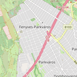 érd alsó térkép érd Parkváros Térkép | Térkép 2020